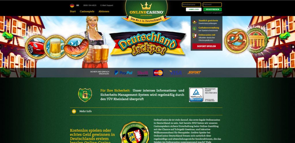 OnlineCasino Deutschland DE